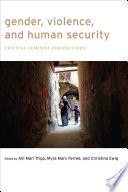 Gender, Violence, and Human Security cover