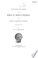 Annual Report of the Bureau of American Ethnology to the Secretary of the Smithsonian Institution cover