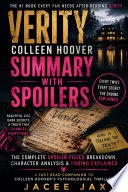 Verity Colleen Hoover Summary cover
