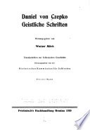 Geistliche Schriften cover