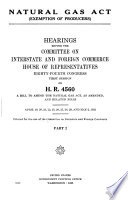 Natural Gas Act (exemption of Producers) cover
