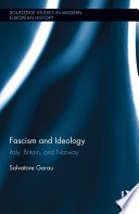Fascism and Ideology cover