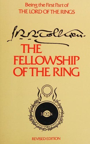 The Lord of the Rings: The fellowship of the ring cover