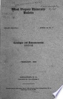 Catalogue ... cover
