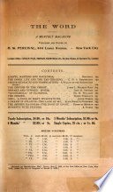 The Word cover
