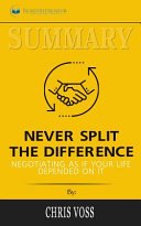 Summary of Never Split the Difference cover