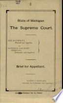 Gill & Co. v. National Gaslight Co., 172 MICH 295 (1912) cover