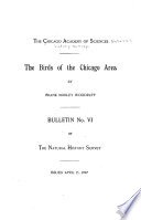 Bulletin ... of the Geological and Natural History Survey cover
