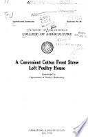 Agricultural Extension Bulletin cover