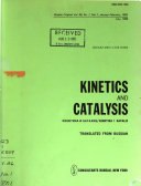 Kinetics and Catalysis cover